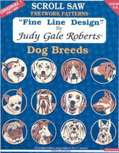 #product_Design Book #9 "Dog Breeds" Fretwork Pattern Bookname# - intarsia.com
