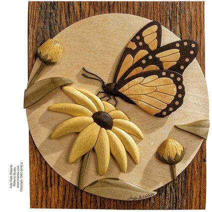 #product_I-382 Butterflyname# - intarsia.com