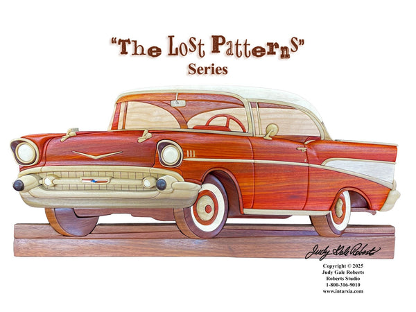 product_LP - 4 1957 Bel Airname - intarsia.com