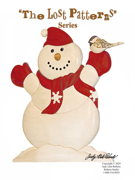 product_LP - 5 FLAKEY THE SNOWMANname - intarsia.com