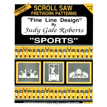 #product_Design Book #4 "Sports" Fretwork Pattern Bookname# - intarsia.com