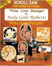 #product_Design Book #6 "Pets & People" Fretwork Pattern Bookname# - intarsia.com