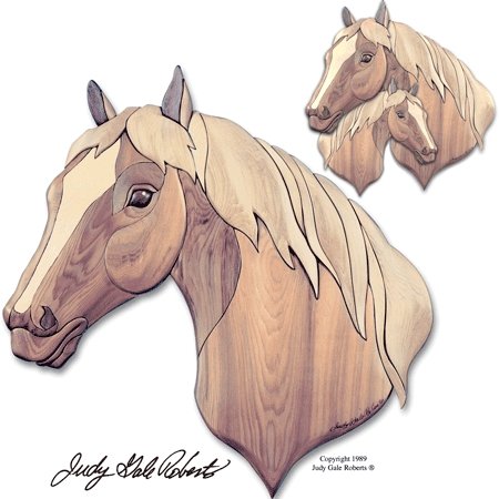 I-13 Horse - intarsia.com