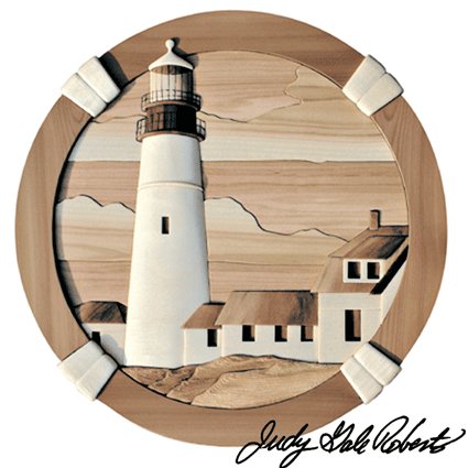 #product_I-209 Portland Lighthousename# - intarsia.com