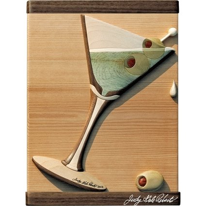 #product_I-311 Martini Glassname# - intarsia.com