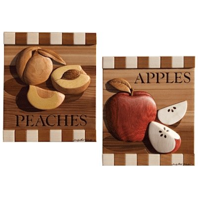 #product_I-312 Peaches & Applesname# - intarsia.com