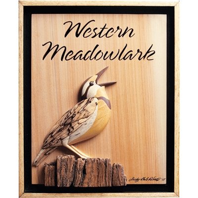 #product_I-347 Western Meadowlarkname# - intarsia.com