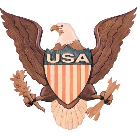 #product_I-40 U.S.A Eaglename# - intarsia.com