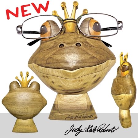 #product_+I-420 Frog Prince Glassesname# - intarsia.com