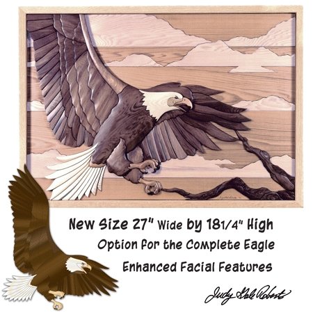 #product_+II-05 Eagle Landingname# - intarsia.com