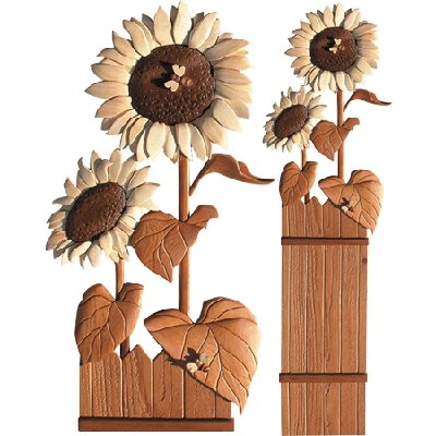 #product_II-17 Sunflowername# - intarsia.com