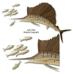II-20 Sailfish - intarsia.com