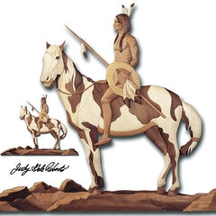 P-7 Beginning of the Trail Small - intarsia.com