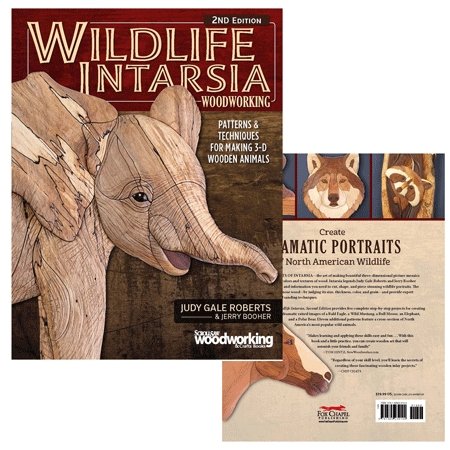 #product_Wildlife Intarsia Book by Judy Gale Robertsname# - intarsia.com