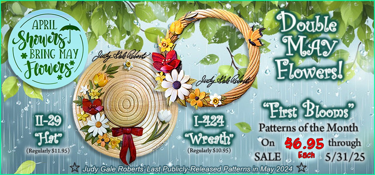 May Patterns "First Bloom Hat & Wreath"