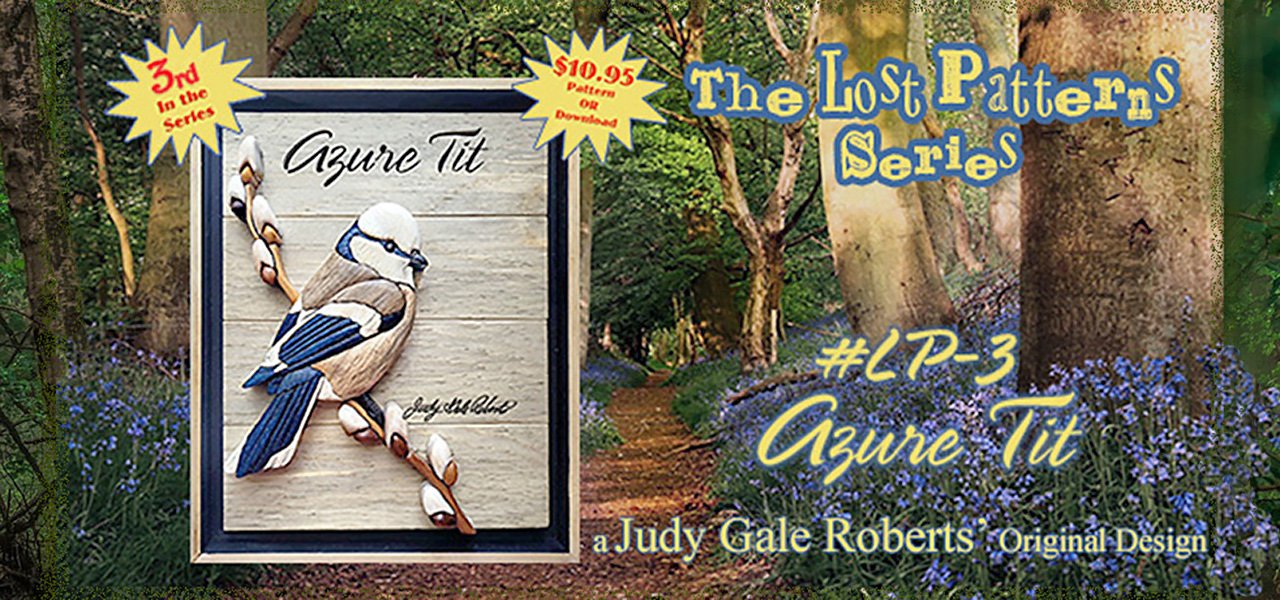 August Featured Lost Pattern - Azure Tit